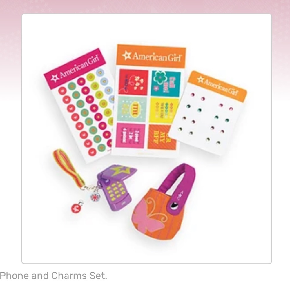{American Girl: Phone and Charm Set}